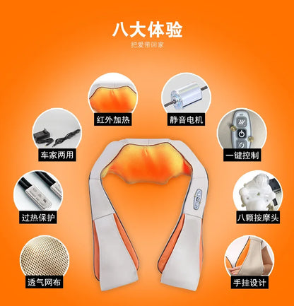 masajeador  de cuello max pro