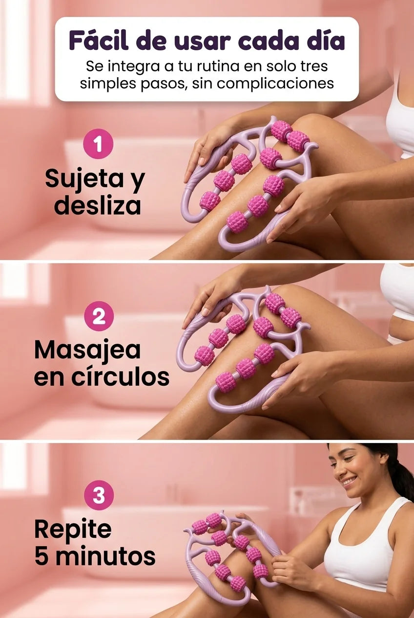 Cómo usar el masajeador Sculpt 360 Pro en 3 pasos