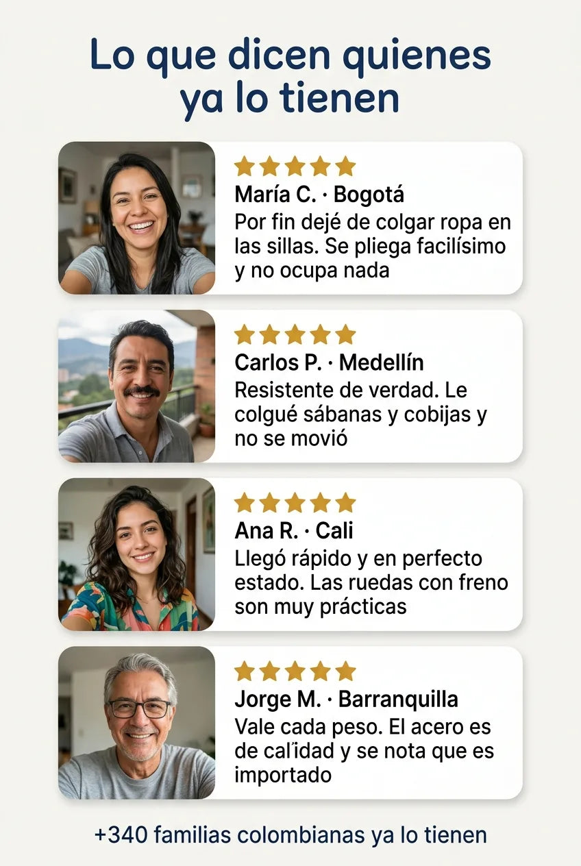 Testimonios de clientes colombianos satisfechos
