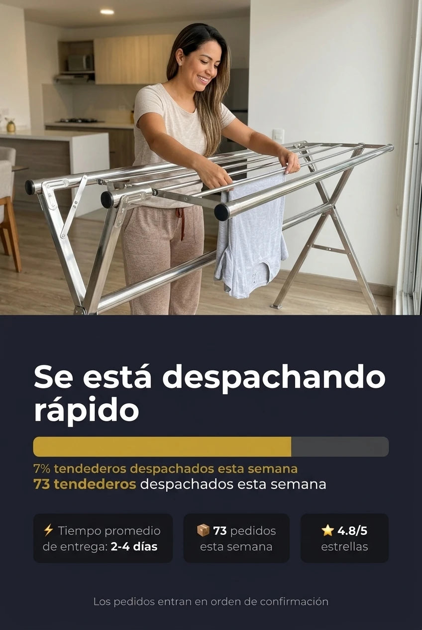 Demanda activa — Tendedero Retráctil XXL